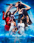 dua lipa - radical optimism tour - paris night 1 - poster